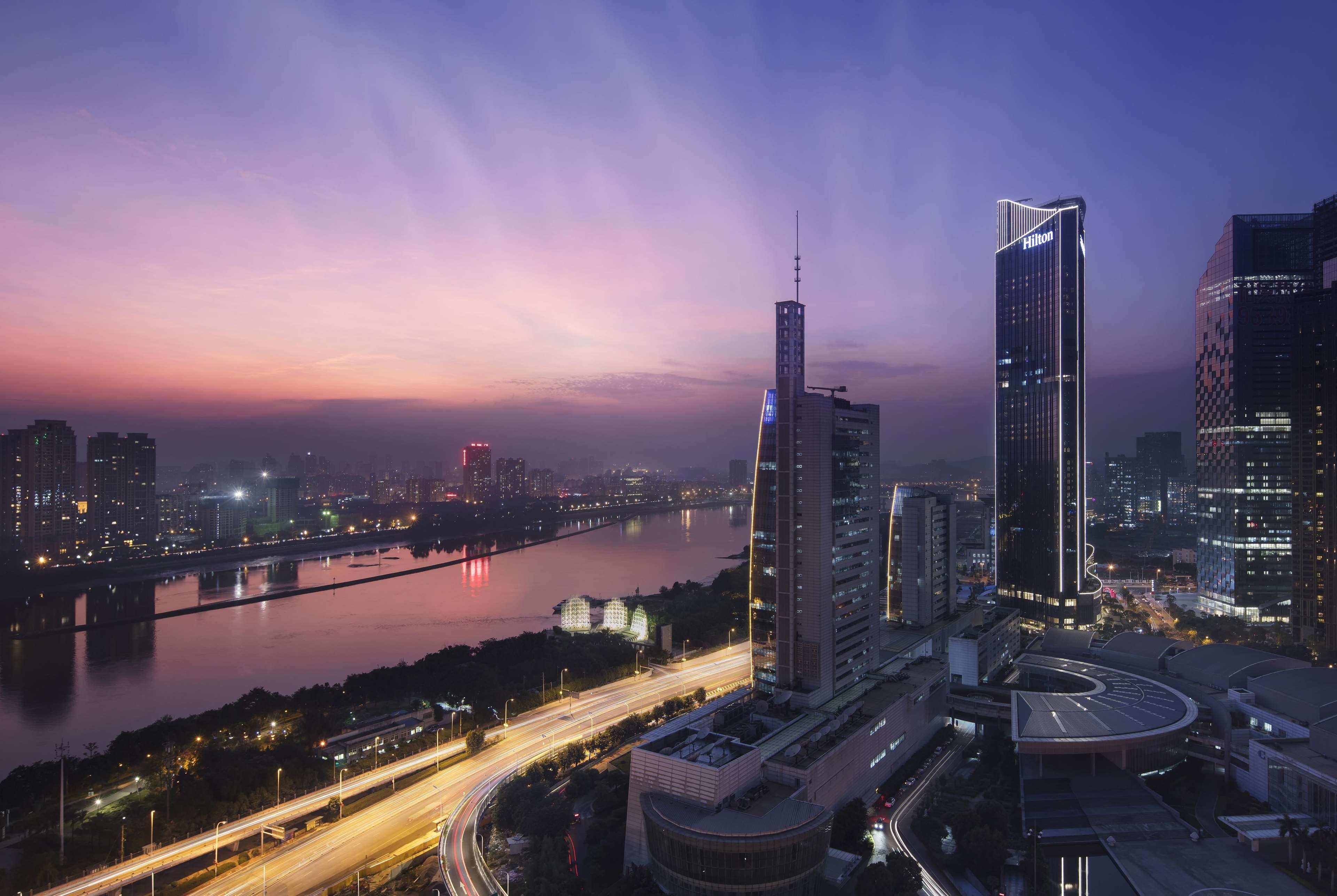 Hilton Fuzhou Hotel Fuzhou  Bagian luar foto