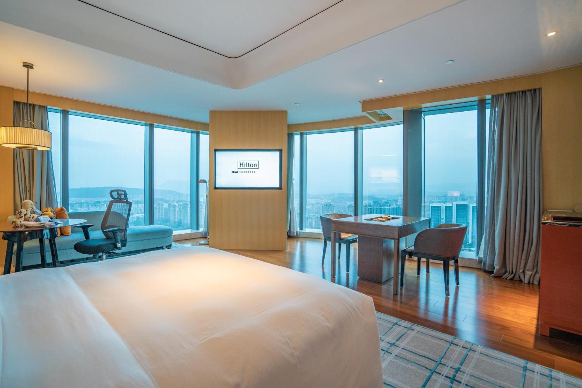 Hilton Fuzhou Hotel Fuzhou  Bagian luar foto