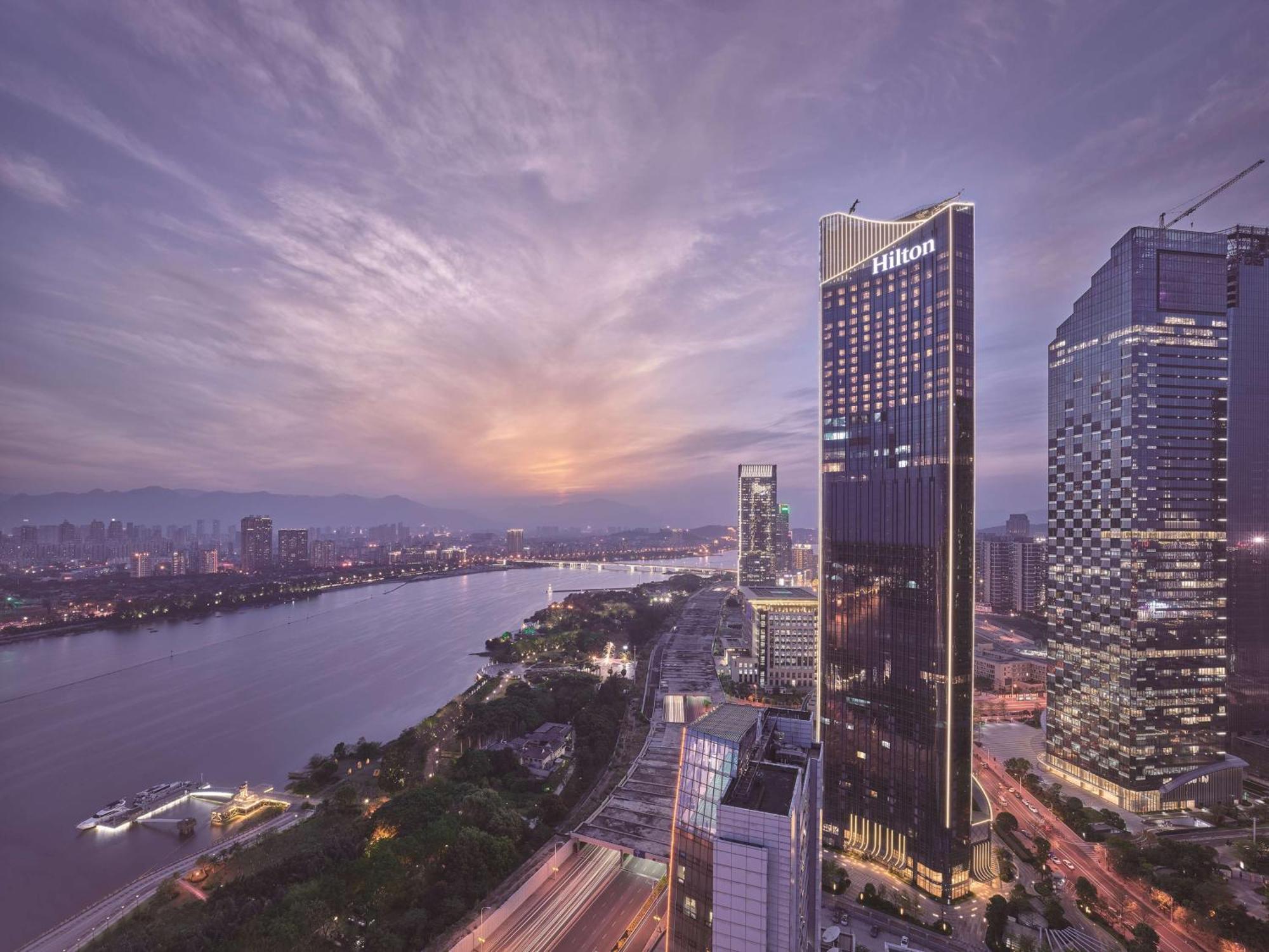 Hilton Fuzhou Hotel Fuzhou  Bagian luar foto